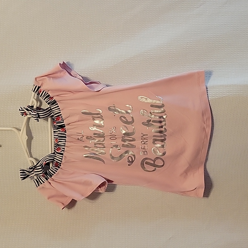 All Natural 100% Sweet Berry Beautiful Blouse